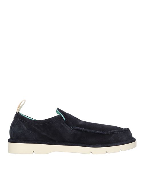 PANCHIC model P19 slip-on in suede PANCHIC | P19M003BLU NOTTE